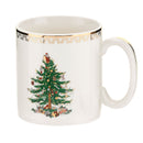 Spode Christmas Tree Gold Mugs Set of 4