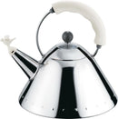 Alessi Michael Graves Kettle with Bird Whistle White