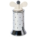 Alessi Michael Graves Stainless Steel Pepper Mill White/Ivory