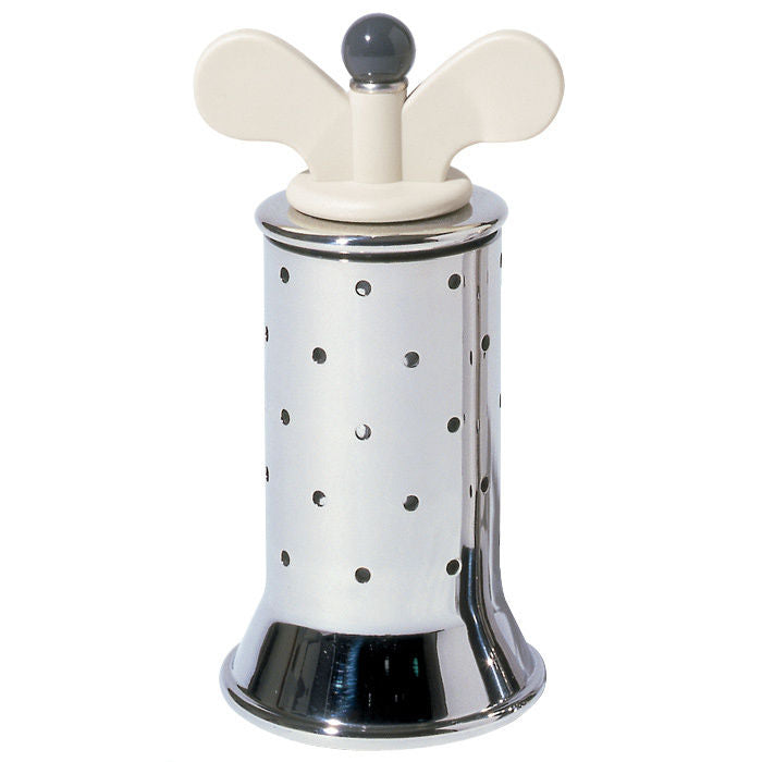 Alessi Michael Graves Stainless Steel Pepper Mill White/Ivory