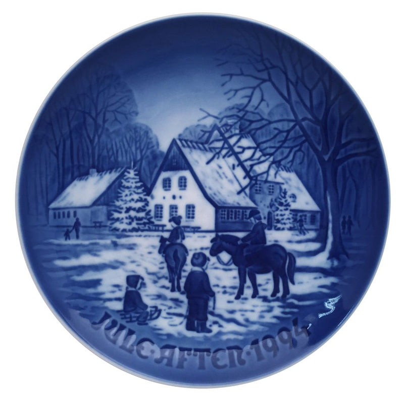 Bing & Grondahl Christmas Plate 1994 - A Day At The Deer Park