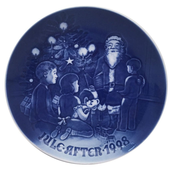 Bing & Grondahl Christmas Plate 1998 - Santa The Storyteller