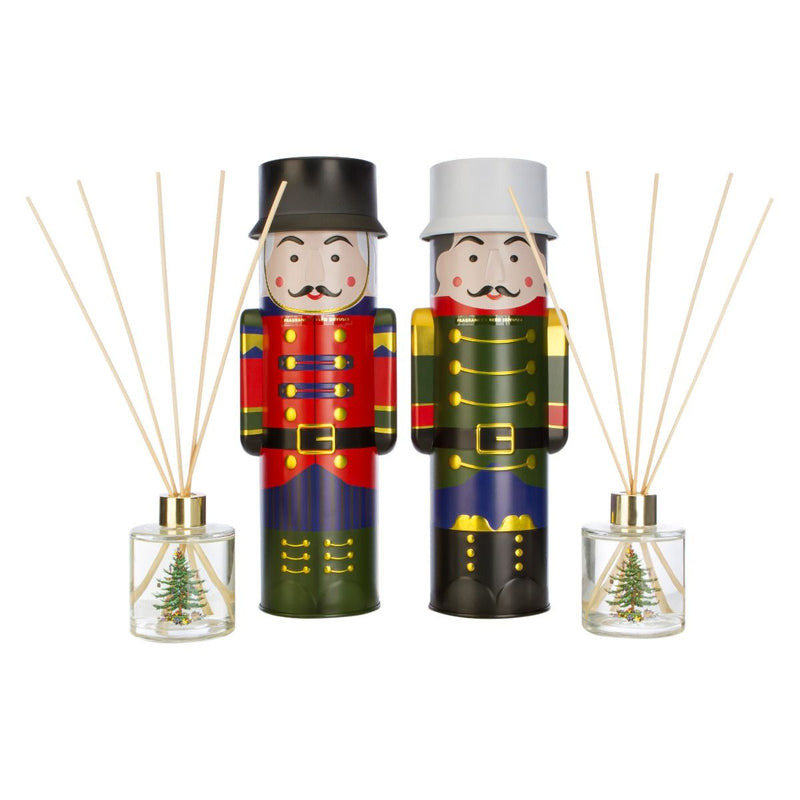Wax Lyrical for Spode Christmas Tree Nutcracker Reed Diffuser