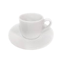 Royal Worcester Classic White Coffee Cup & Saucer Set of 4
