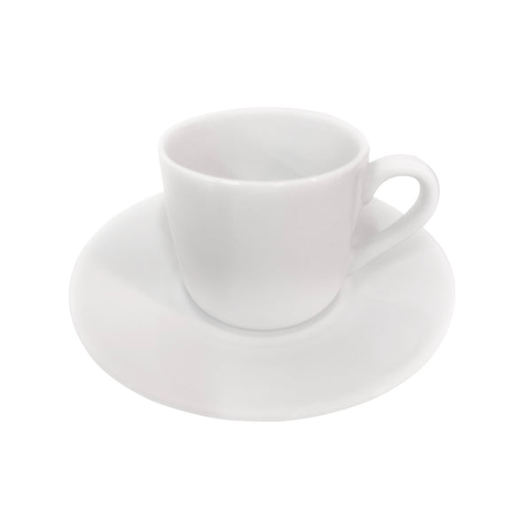 Royal Worcester Classic White Coffee Cup & Saucer Set of 4
