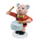 Herend Little Drummer Bear Fishnet Figurine