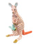 Herend Kangaroo & Baby Fishnet Figurine