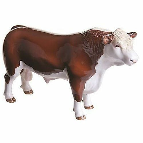 John Beswick Farmyard - Hereford Bull (Polled)