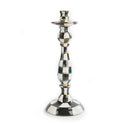 MacKenzie-Childs Courtly Check Enamel Candlestick - Large