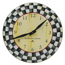 MacKenzie-Childs Courtly Check Enamel Clock