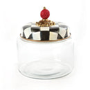 MacKenzie-Childs Courtly Check Enamel Kitchen Canister - Small