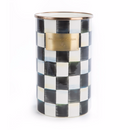 MacKenzie-Childs Courtly Check Enamel Utensil Holder