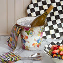 MacKenzie-Childs Flower Market Enamel Wine Cooler