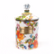 MacKenzie-Childs Flower Market Medium Canister - White