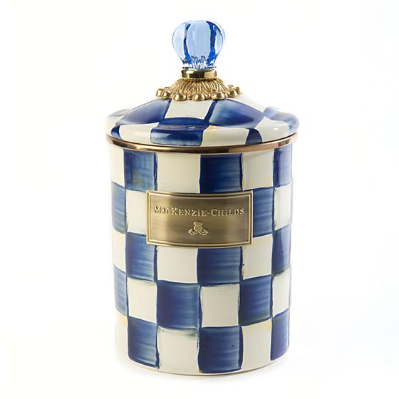 Mackenzie-Childs Royal Check Canister - Medium