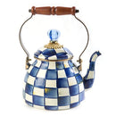 Mackenzie-Childs Royal Check Tea Kettle - 2 Quart