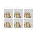 Pimpernel for Royal Worcester Wrendale Designs Owl Coasters Set of 6
