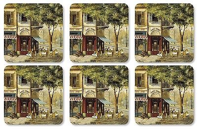 Pimpernel Parisian Scenes Coasters Set of 6