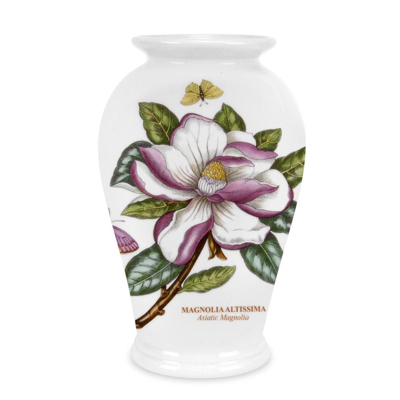Portmeirion Botanic Garden Canton Vase 20cm - Magnolia