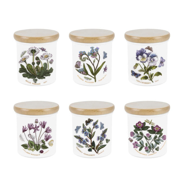 Portmeirion Botanic Garden Spice Jar (Set of 6)