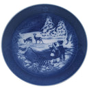 Royal Copenhagen Christmas Plate 2002 - Winter In The Forest