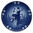 Royal Copenhagen Fairytale Plate No. 1 - Hans Christian Anderson The Shepherds and the Chimney Sweep