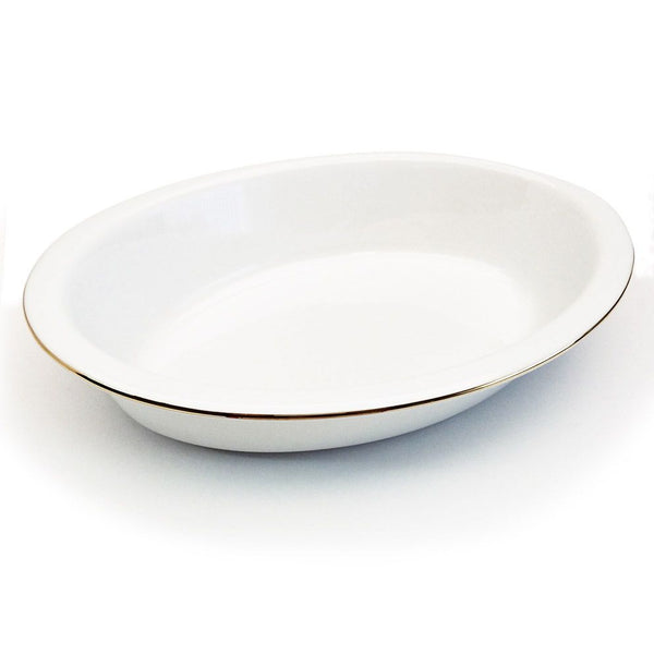 Royal Worcester Classic Gold Oval Serving Dish