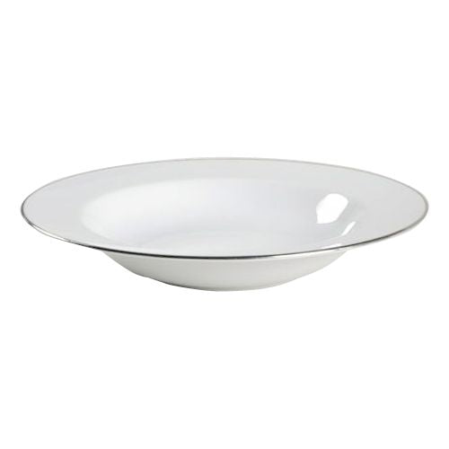 Royal Worcester Classic Platinum Rimmed Soup Bowl 23cm