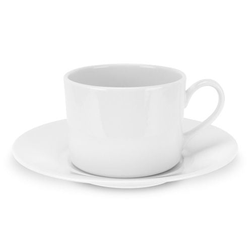 Royal Worcester Classic White Tea Cup & Round Saucer