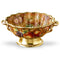 Royal Worcester Painted Fruit Gadroon Bowl 34cm