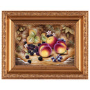 Royal Worcester Painted Fruit Plaque with Frame Medium