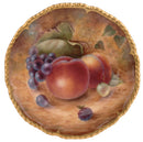Royal Worcester Painted Fruit Plate 20cm