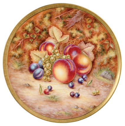 Royal Worcester Painted Fruit Round Platter 40cm