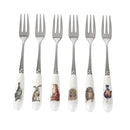 Royal Worcester Wrendale Designs Pastry Forks Set of 6