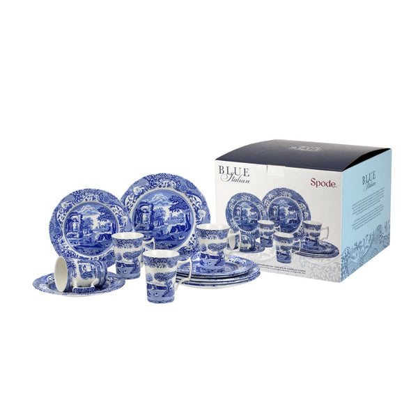 Spode Blue Italian 12 Piece Set