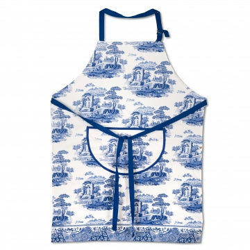 Spode Blue Italian Cotton Drill Apron