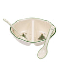 Spode Christmas Tree 3 Piece Divided Serving Dish