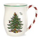 Spode Christmas Tree Peppermint Mug Set of 4