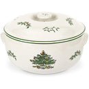 Spode Christmas Tree Round Covered Casserole