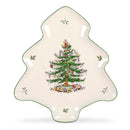 Spode Christmas Tree Tree Shaped Dish 35cm/14ins