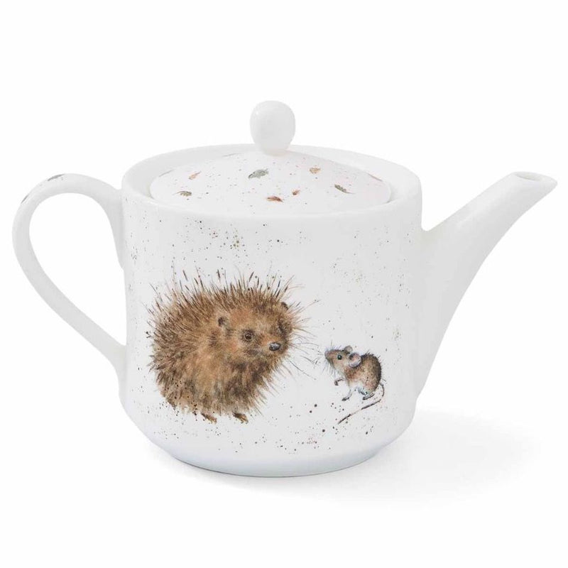 Royal Worcester Wrendale Designs Teapot (Hedgehog & Mice)