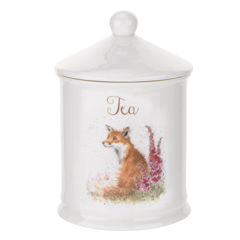 Royal Worcester Wrendale Designs Tea Canister (Fox)
