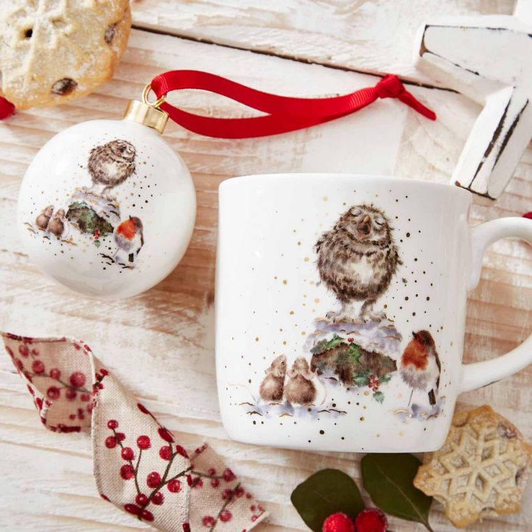 Royal Worcester Wrendale Designs A Christmas Carol Mug