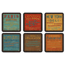 Pimpernel Lunchtime Coasters Set of 6
